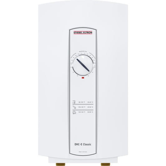 Stiebel Eltron DCH-E 8/10 Classic / 203671   240/208V, 7.2/9.6 KW Copper Tankless Electric Water Heater w. Thermostat