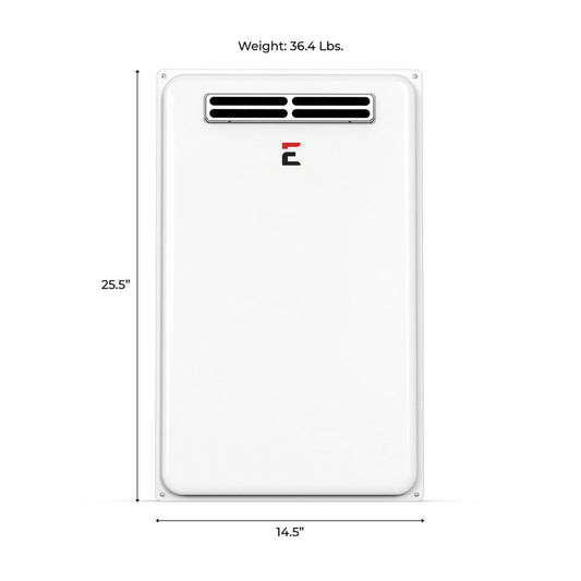 Scratch & Dent - Eccotemp 45H-LP Outdoor 6.8 GPM Natural Gas Tankless Water Heater with Free Extended Warranty