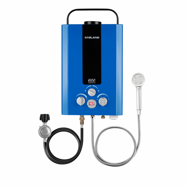 Gasland BE158L-LP  Outdoor Portable Liquid Propane Tankless Water Heater-1.58GPM 6L- Blue