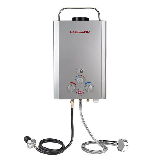 Gasland BE158G-LP  Outdoor Portable Liquid Propane Tankless Water Heater- 1.58 GPM 6L - Gray
