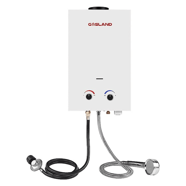 Gasland BS211W-LP  Outdoor Portable Liquid Propane Tankless Water Heater- 2.11 GPM 8L-White