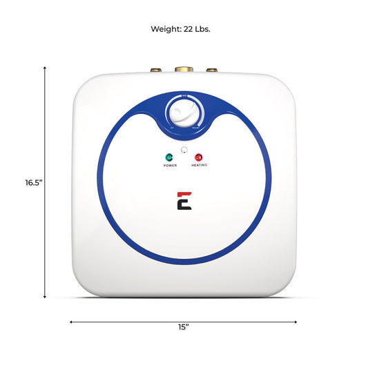 Eccotemp EM-4.0-EL Under Sink Electric Mini Storage Tank Water Heater 4.0 GPM