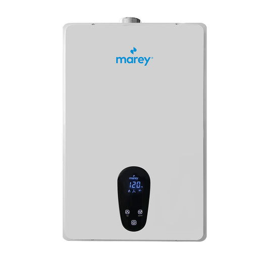 Marey GA24CSANG Whole House Outdoor Natural Gas Tankless Water Heater maximum input rating of 170,000 BTU/hr
