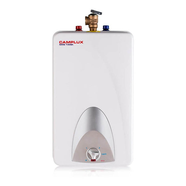 Camplux ME40-EL  4-Gallon Mini Tank Electric Water Heater with Cord Plug, 120 Volts