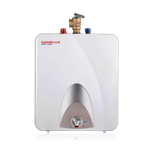 Camplux ME60 Mini Tank Electric Water Heater 6-Gallon with Cord Plug,1.44kW at 120 Volts