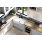 Anzzi K-AZ226-1A  ANZZI Roine Farmhouse Reversible Apron Front Solid Surface 36 in. Single Basin Kitchen Sinkk