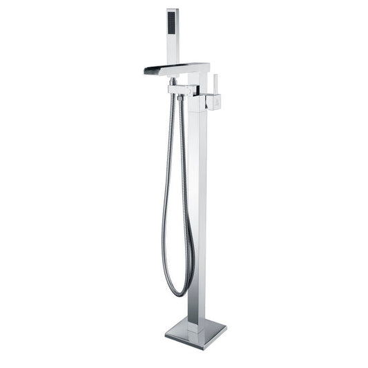 Anzzi FS-AZ0059CH  Union 2-Handle Claw Foot Tub Faucet with Hand Shower