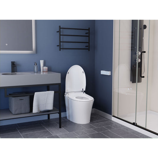 Anzzi Envo  TL-STSF851WH Aura Smart Toilet Bidet with Remote & Auto Flush