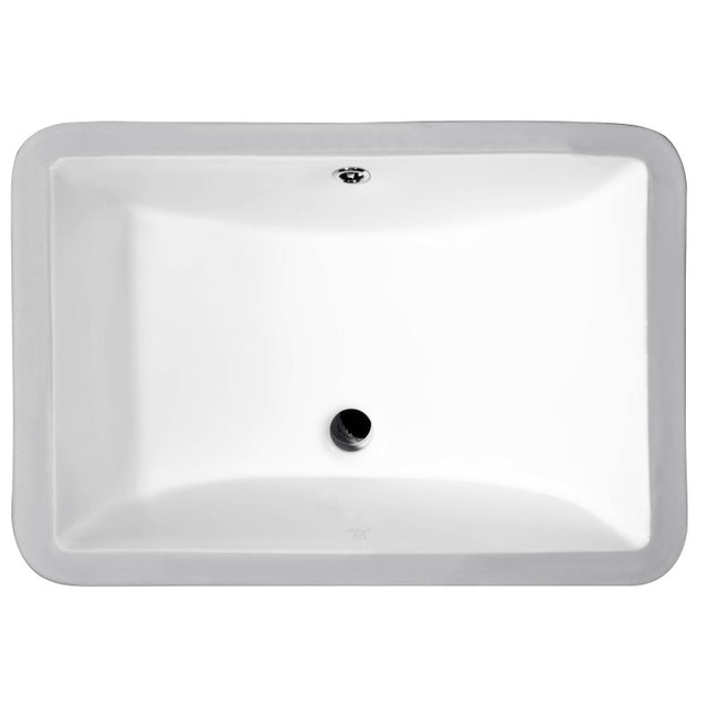 Anzzi  LS-AZ107  ANZZI Pegasus Series 21 in. Ceramic Undermount Sink Basin in White