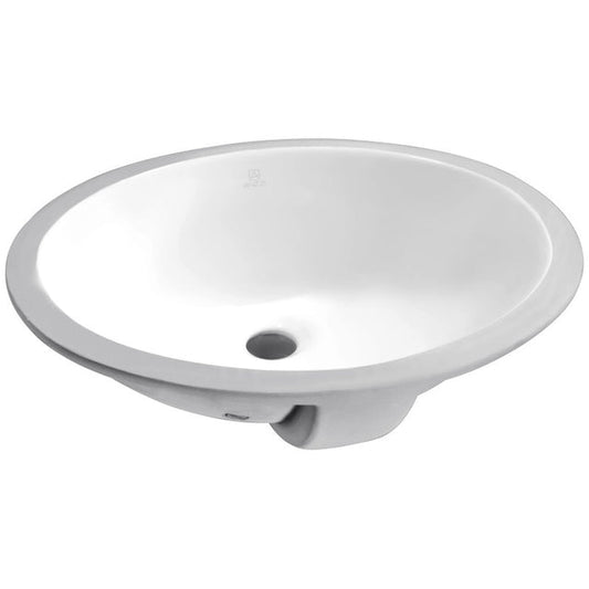 Anzzi LS-AZ102   ANZZI Lanmia Series 19.5 in. Ceramic Undermount Sink Basin in White