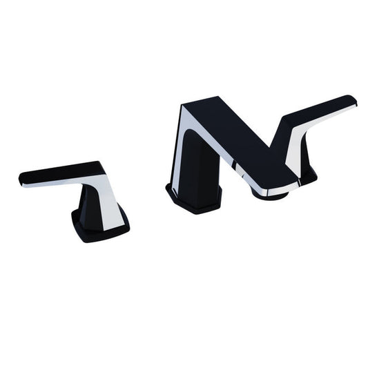 Anzzi L-AZ905BN  2-Handle 3-Hole 8 in. Widespread Bathroom Faucet With Pop-up Drain