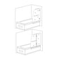 Anzzi SD-AZ11-01  Herald Series 48 in. by 58 in. Frameless Hinged tub door