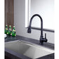 Anzzi KF-AZ215ORB  Bell Single-Handle Pull-Out Sprayer Kitchen Faucet in Oil Rubbed Bronze