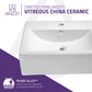 Anzzi  LS-AZ116  ANZZI Vitruvius Series Ceramic Vessel Sink in White