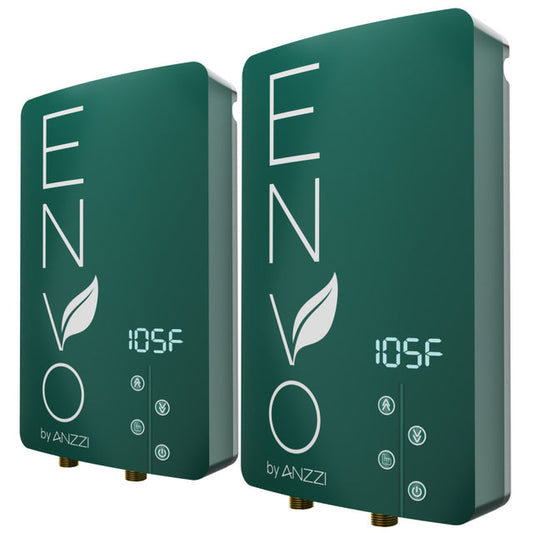 Anzzi Envo WH-AZ146-M2-2PK  Arima Two-Pack Electric Tankless Water Heater ETL Certified & Listed – 14.6KW  /  240V  /  60Hz
