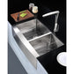 Anzzi K-AZ3620-3A  ANZZI Elysian Farmhouse Stainless Steel 36 in. 0-Hole 60/40 Double Bowl Kitchen Sink in Brushed Satin