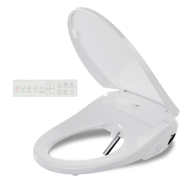 Anzzi Envo TL-AZEB105BR  Lunar Elongated Smart Electric Bidet Toilet Seat with Remote Control, Heated Seat, Air Purifier, and Deodorizer